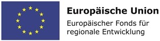 Logo der Europäischen Union für den Europäischen Fonds für regionale Entwicklung