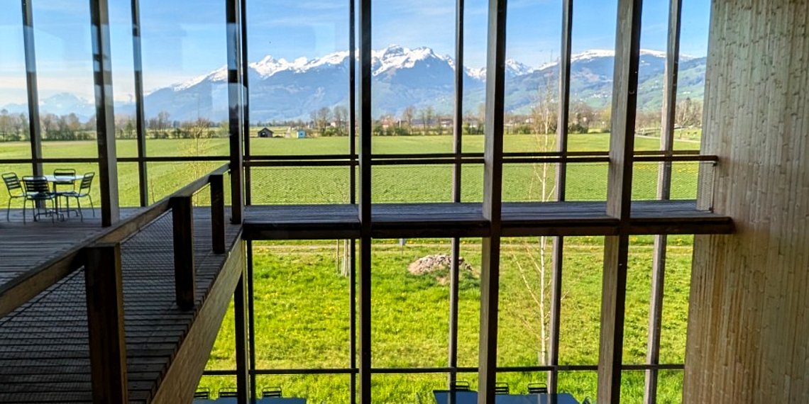 Landwirtschaftliches Zentrum in Salez (CH)