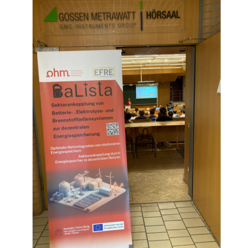 Coverbild zum Projekt "BaLista" (Roll up vor dem Vorlesungssaal)