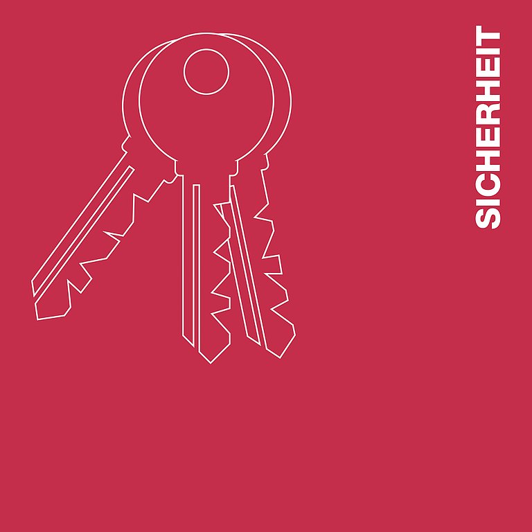 Logo zum Themenfeld "Sicherheit" der OPS