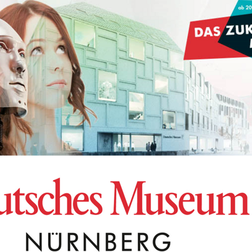 Das Bild zeigt das Logo des Deutschen Museums Nürnberg