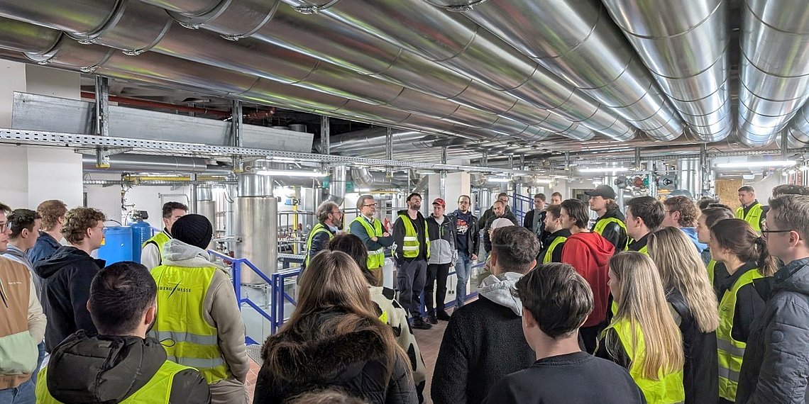 Workshop, Rundgang zur Gebäudetechnik