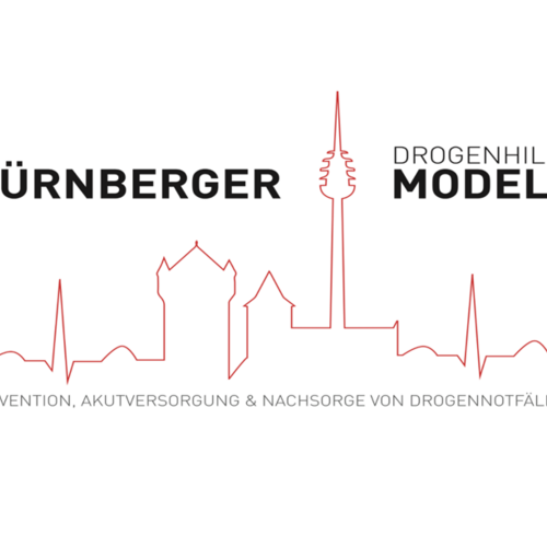Coverbild zum Projekt (stilisierte Silhouette von Nürnberg mit Text)