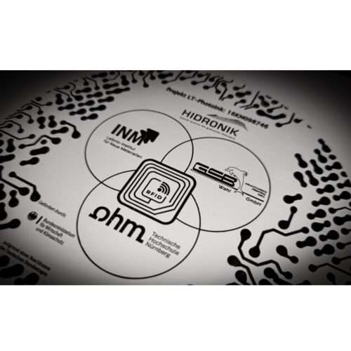 Coverbild zum Projekt "LT-PhotoInk" (Logos der Projektpartner und Fördergeber)