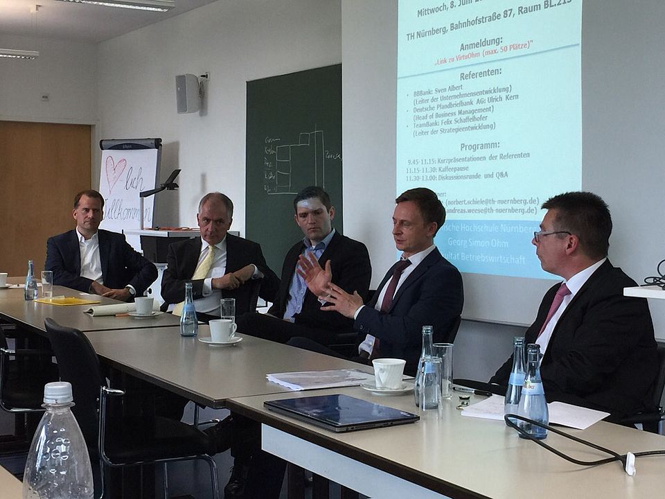 Strategietag Banken An Der Th Nurnberg Technische Hochschule Nurnberg Georg Simon Ohm